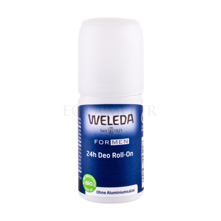 Weleda For Men 24h Deo Roll-On Deodorant für Herren 50 ml