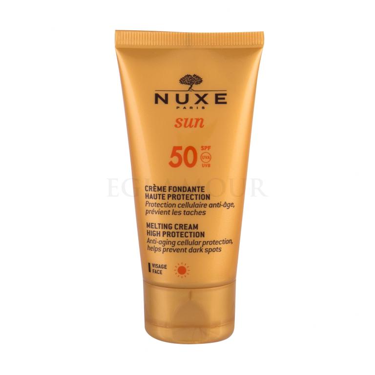 NUXE Sun Melting Cream SPF50 Sonnenschutz fürs Gesicht 50 ml