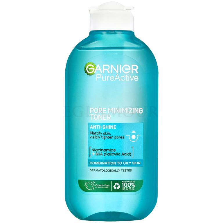 Garnier Pure Purifying Astringent Tonic Reinigungswasser für Frauen 200 ml