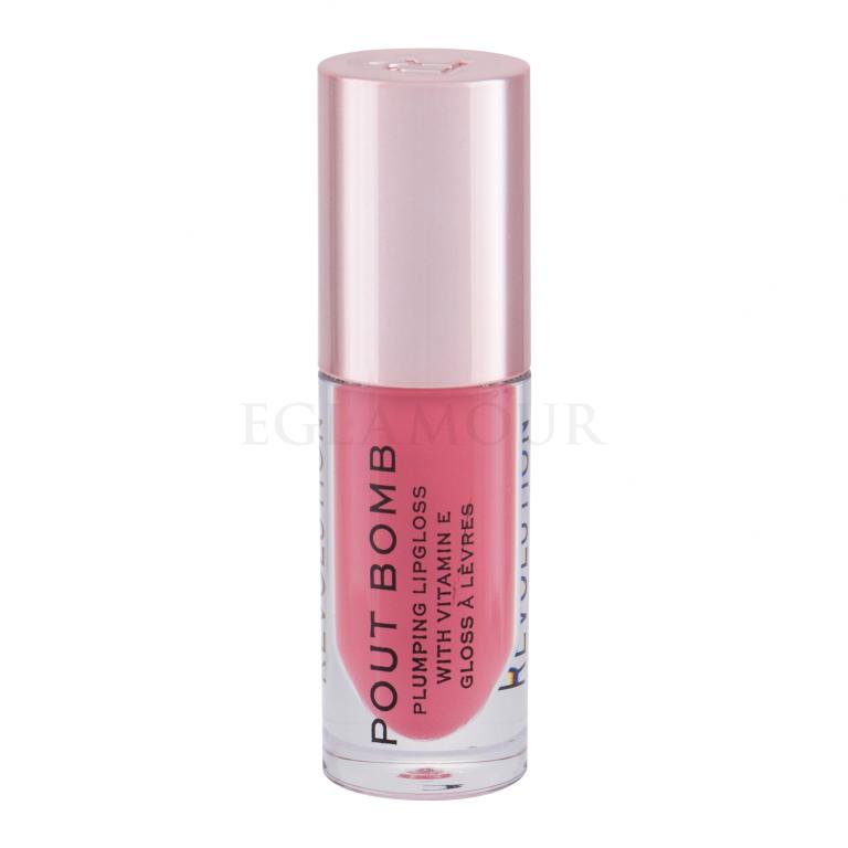 Makeup Revolution London Pout Bomb Lipgloss für Frauen 4,6 ml Farbton  Peachy