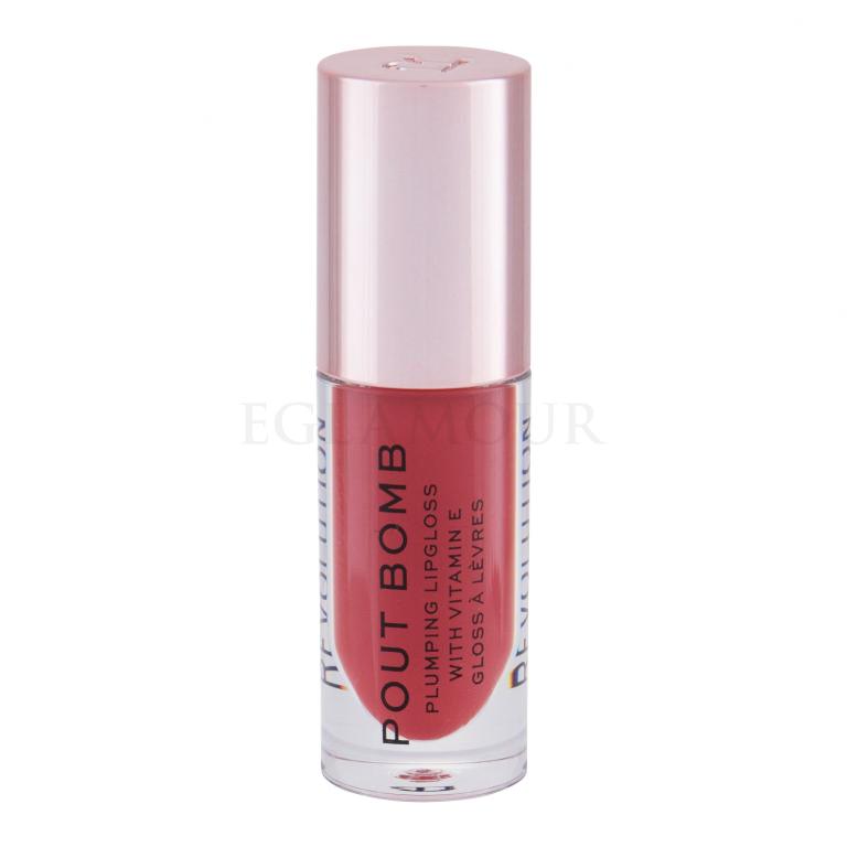 Makeup Revolution London Pout Bomb Lipgloss für Frauen 4,6 ml Farbton  Juicy