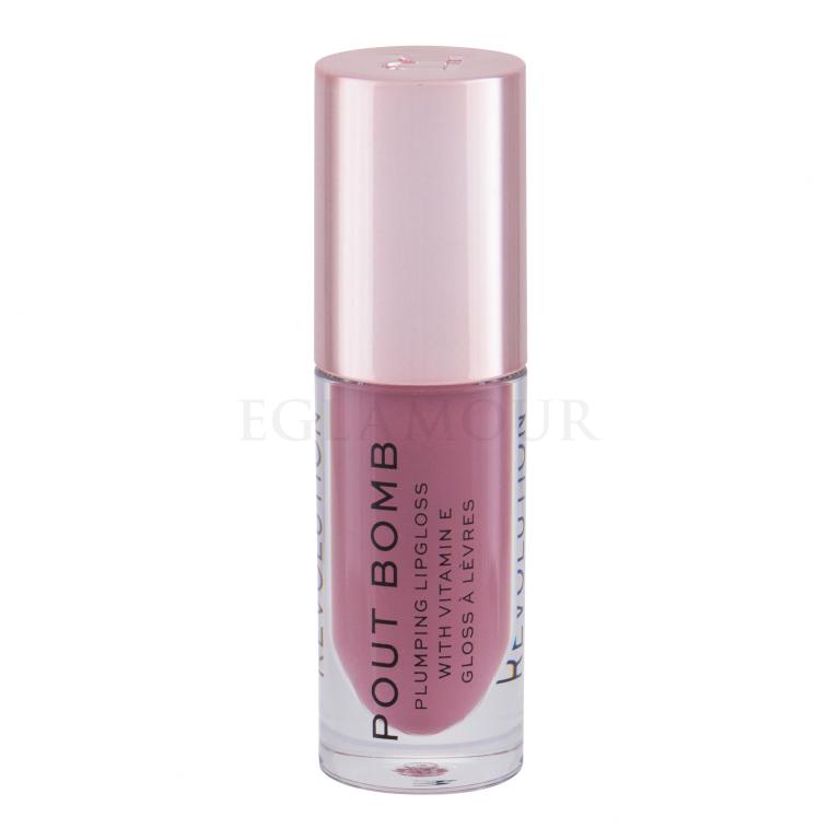 Makeup Revolution London Pout Bomb Lipgloss für Frauen 4,6 ml Farbton  Sauce
