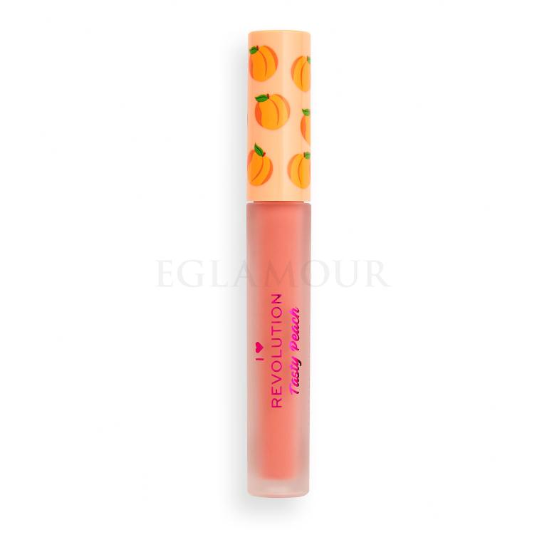 I Heart Revolution Tasty Peach Liquid Lippenstift für Frauen 2 g Farbton  Bellini