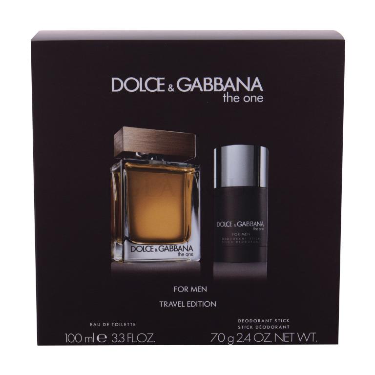 Dolce&amp;Gabbana The One Geschenkset Edt 100 ml + Deostick 75 ml