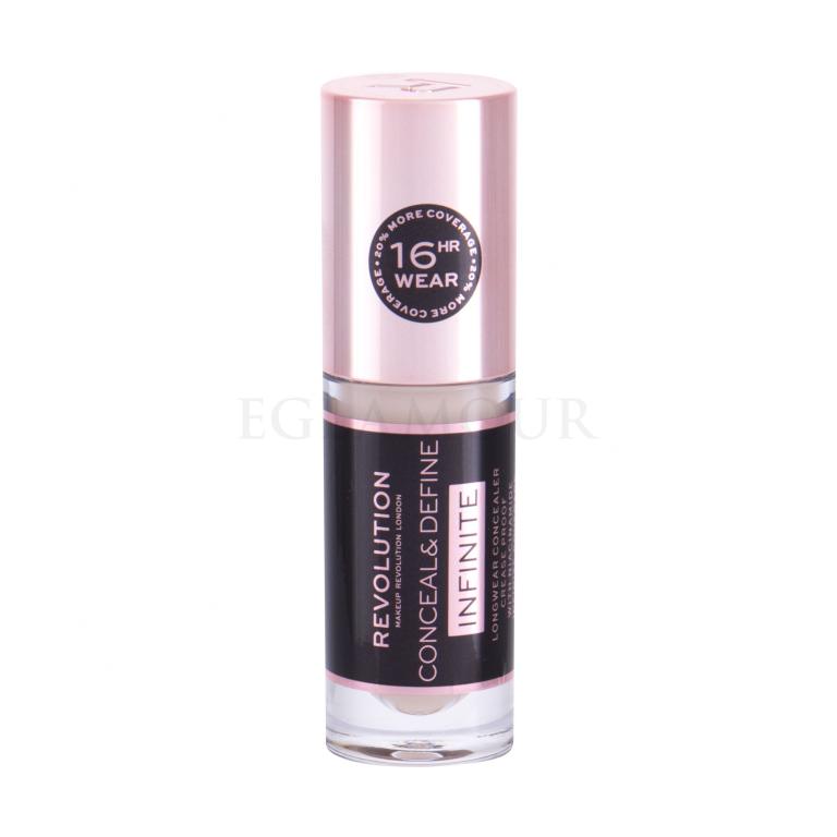 Makeup Revolution London Conceal &amp; Define Infinite Concealer für Frauen 5 ml Farbton  C0.5