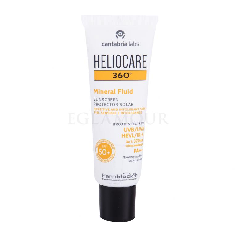 Heliocare 360° Mineral SPF50+ Sonnenschutz fürs Gesicht 50 ml