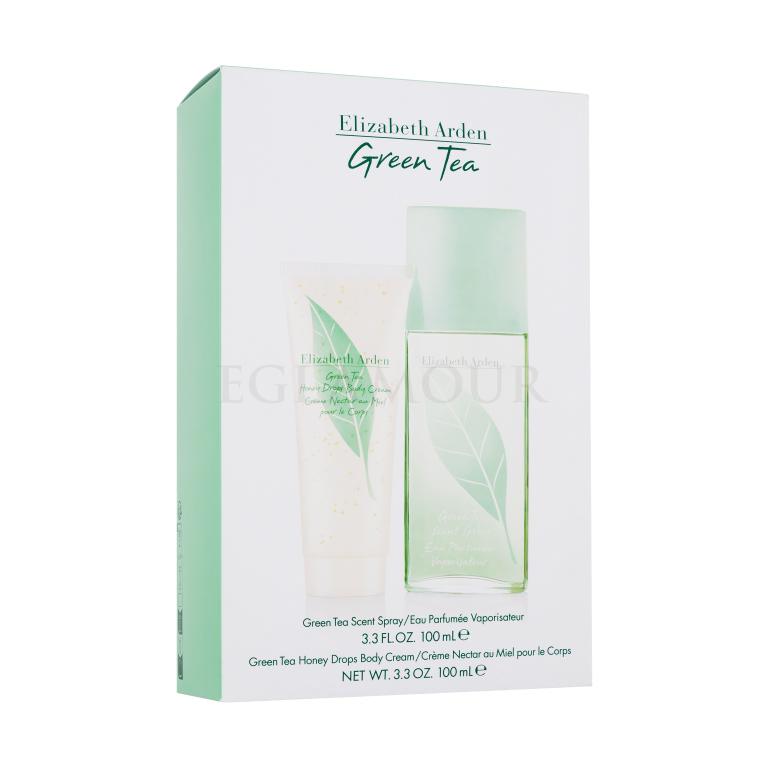 Elizabeth Arden Green Tea SET1 Geschenkset Edp 100ml + 100ml Körpercreme Honey Drops