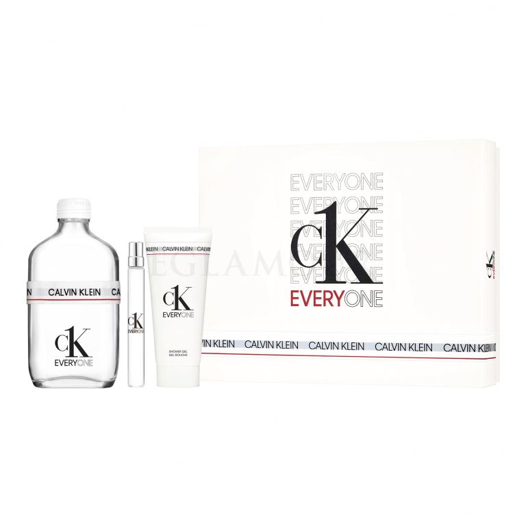 Calvin Klein CK Everyone Geschenkset Edt 200 ml + Edt 10 ml + Duschgel 100 ml
