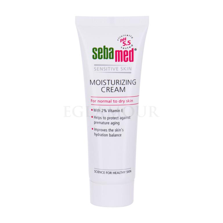 SebaMed Sensitive Skin Moisturizing Tagescreme für Frauen 50 ml