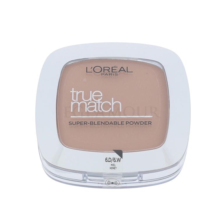 L&#039;Oréal Paris True Match Puder für Frauen 9 g Farbton  D6-W6 Honey