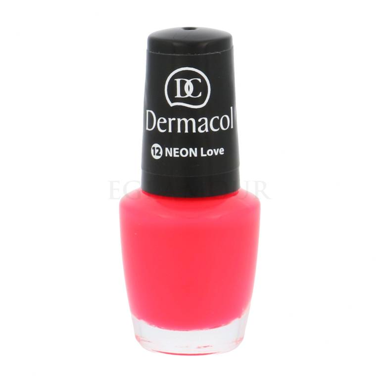 Dermacol Neon Nagellack für Frauen 5 ml Farbton  12 Love