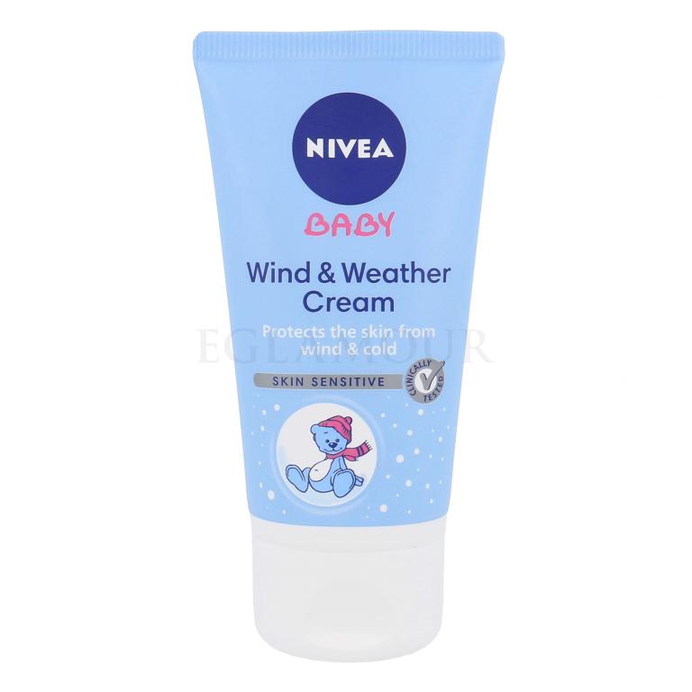 Nivea Baby Wind &amp; Weather Cream Tagescreme für Kinder 50 ml