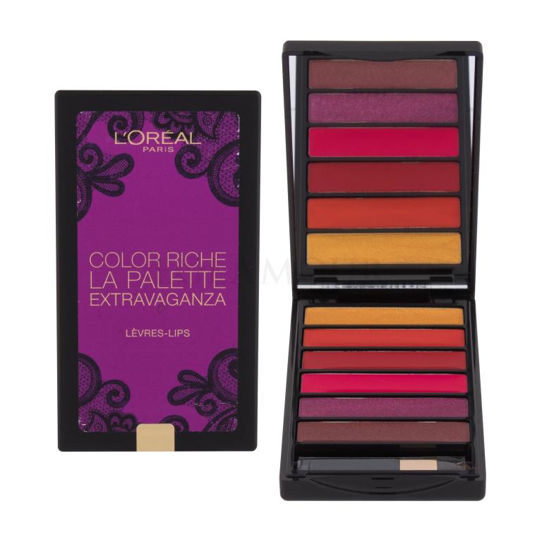 L&#039;Oréal Paris Color Riche La Palette Extravaganza Lippenstift für Frauen 6 g