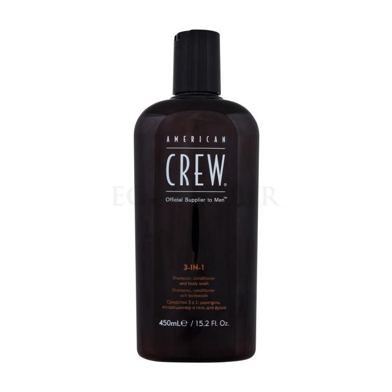 American Crew 3-IN-1 Shampoo für Herren 450 ml