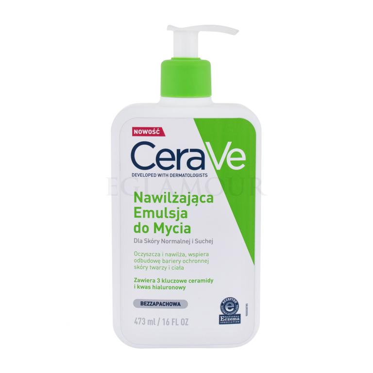 CeraVe Facial Cleansers Hydrating Reinigungsemulsion für Frauen 473 ml