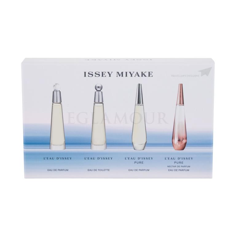 Issey Miyake L´Eau D´Issey Geschenkset Edt L´Eau D´Issey 3,5 ml + Edp L´Eau D´Issey Pure Nectar de Parfum 3,5 ml + Edp L´Eau D´Issey Pure 3,5 ml + Edp L´Eau D´Issey 3,5 ml
