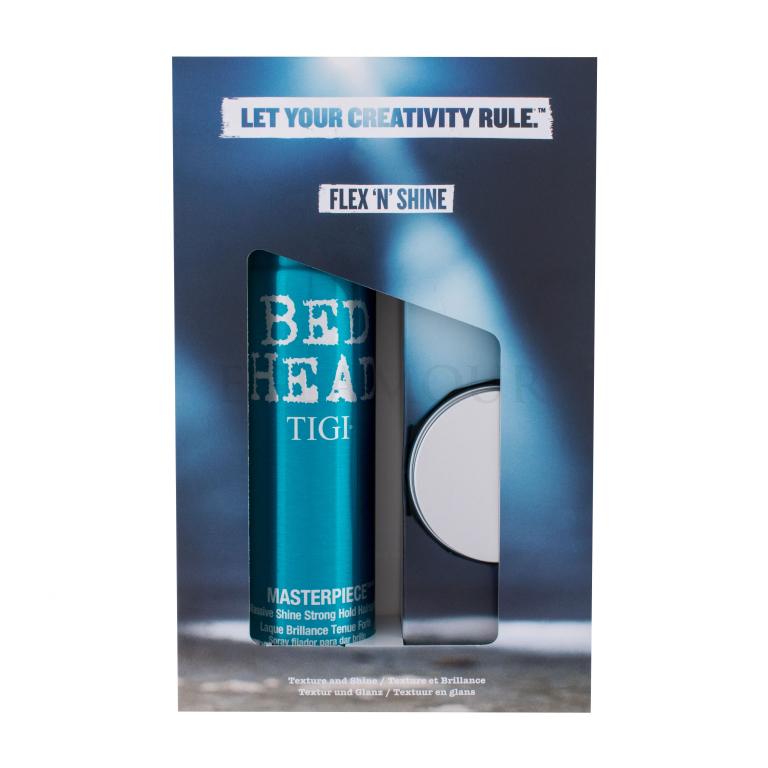 Tigi Bed Head Flex ´N´ Shine Geschenkset Haarlack Bed Head Masterpiece 340 ml + Haarpaste für Styling Bed Head Manipulator 57 g
