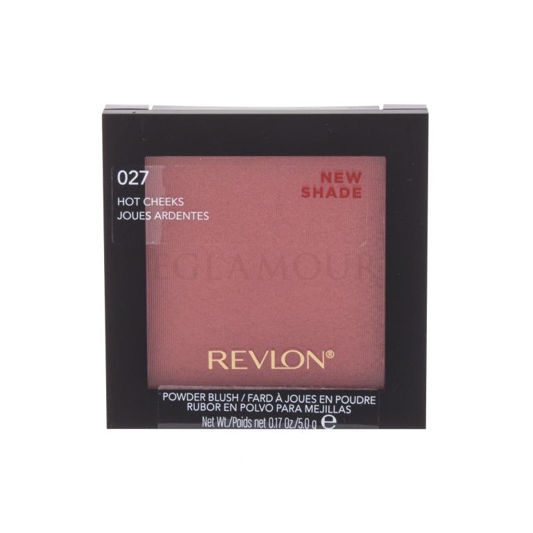 Revlon Powder Blush Rouge für Frauen 5 g Farbton  027 Hot Cheeks