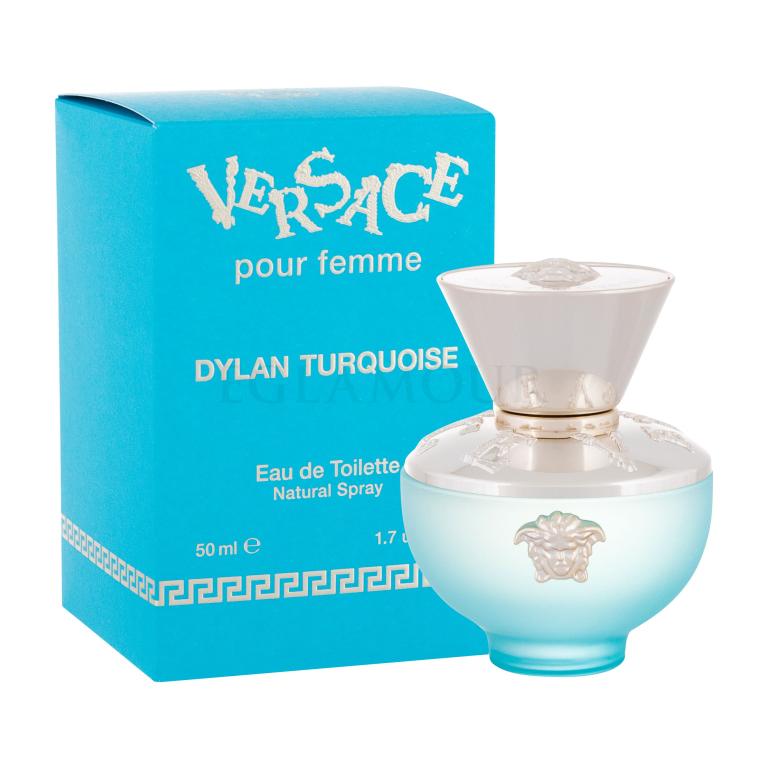 Versace Pour Femme Dylan Turquoise Eau de Toilette für Frauen 50 ml