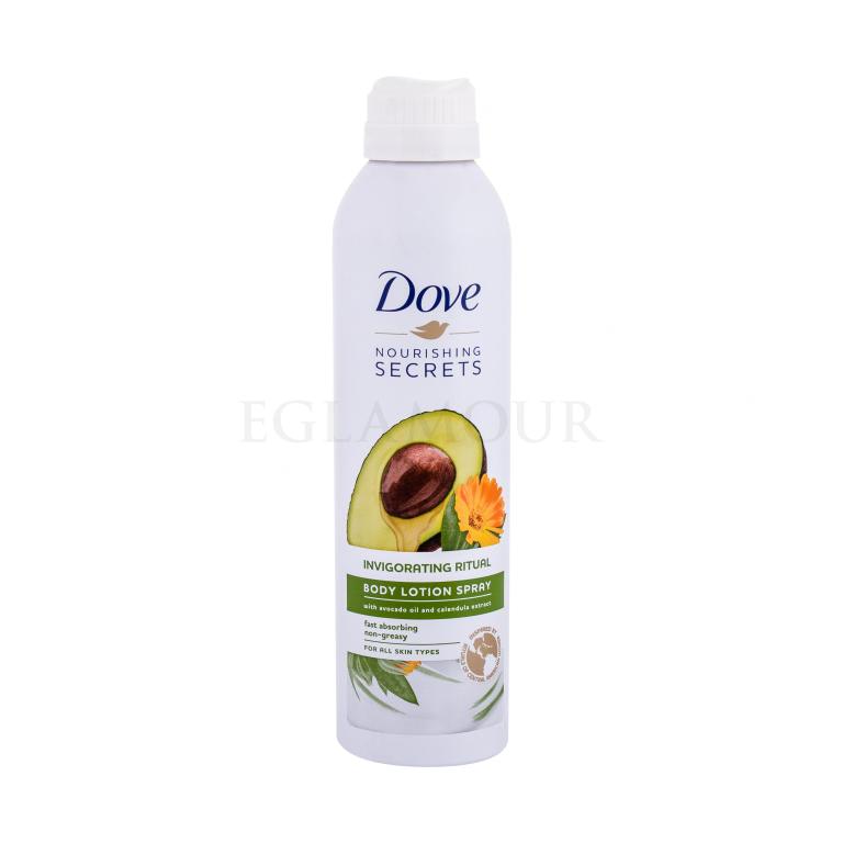 Dove Nourishing Secrets Invigorating Ritual Spray Körperlotion für Frauen 190 ml