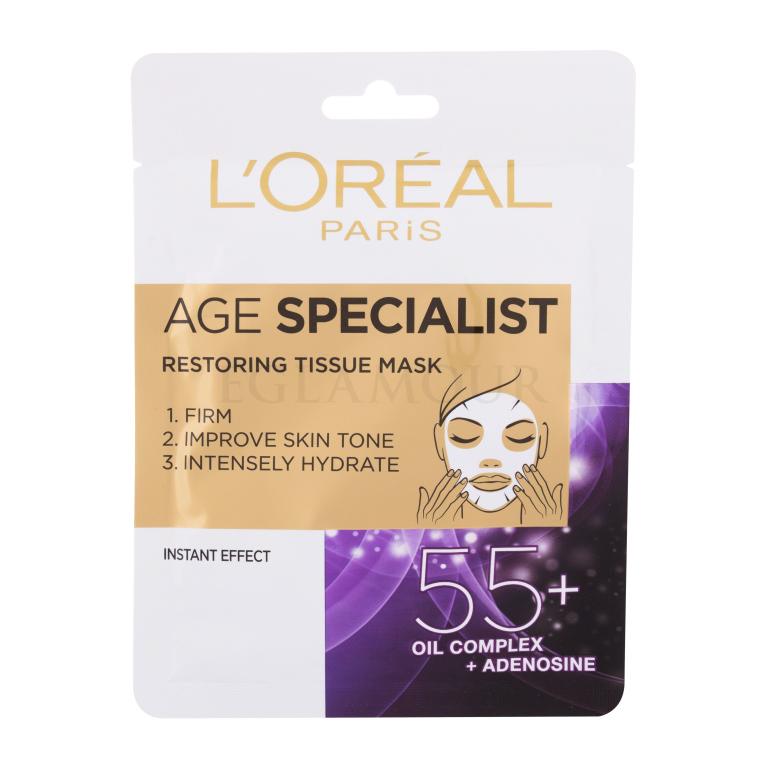 L&#039;Oréal Paris Age Specialist 55+ Gesichtsmaske für Frauen 1 St.
