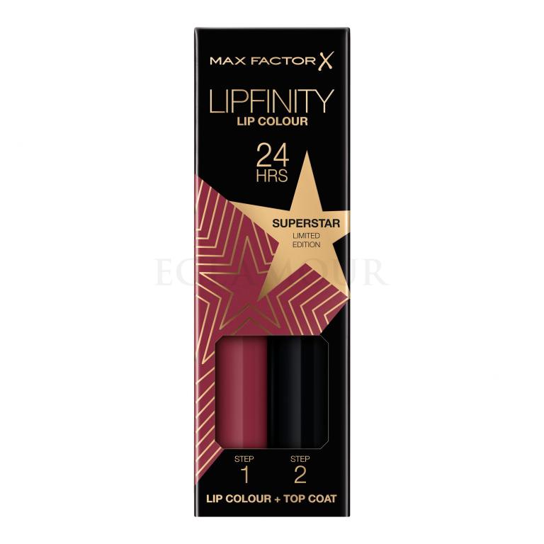 Max Factor Lipfinity 24HRS Lip Colour Lippenstift für Frauen 4,2 g Farbton  086 Superstar