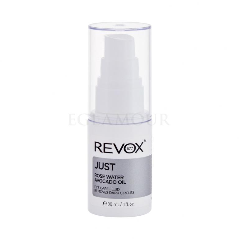 Revox Just Rose Water Avocado Oil Fluid Augencreme für Frauen 30 ml
