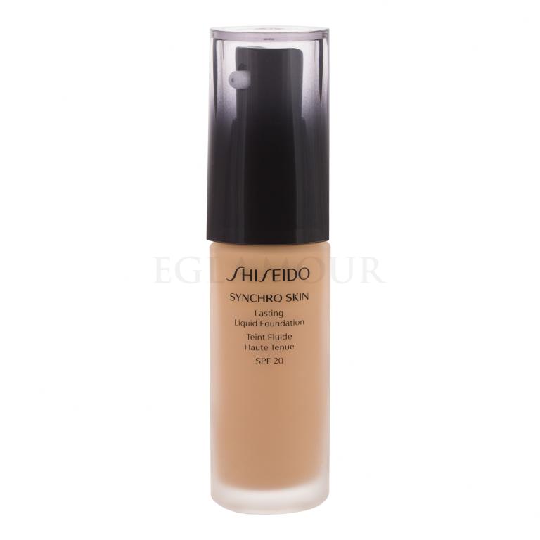 Shiseido Synchro Skin Lasting Liquid Foundation SPF20 Foundation für Frauen 30 ml Farbton  Golden 4