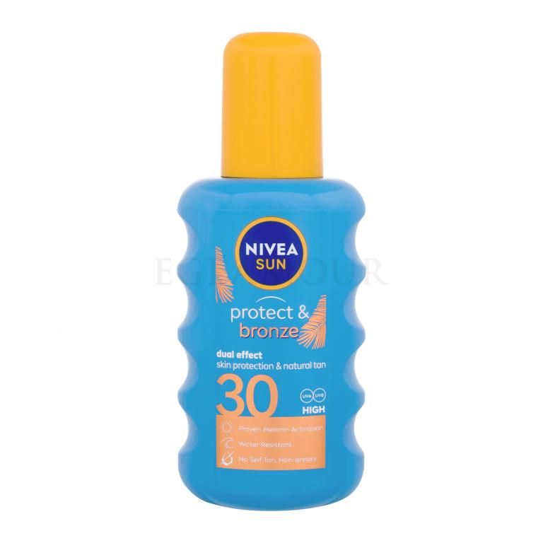 Nivea Sun Protect &amp; Bronze Sun Spray SPF30 Sonnenschutz 200 ml