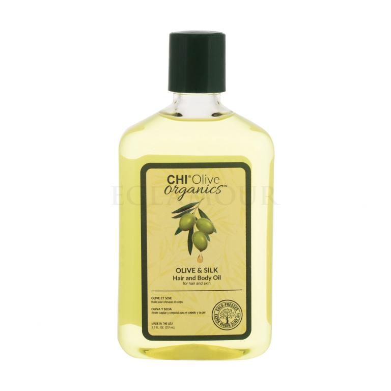 Farouk Systems CHI Olive Organics™ Olive &amp; Silk Hair And Body Oil Haaröl für Frauen 251 ml