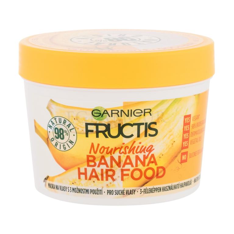 Garnier Fructis Hair Food Banana Nourishing Mask Haarmaske für Frauen 390 ml