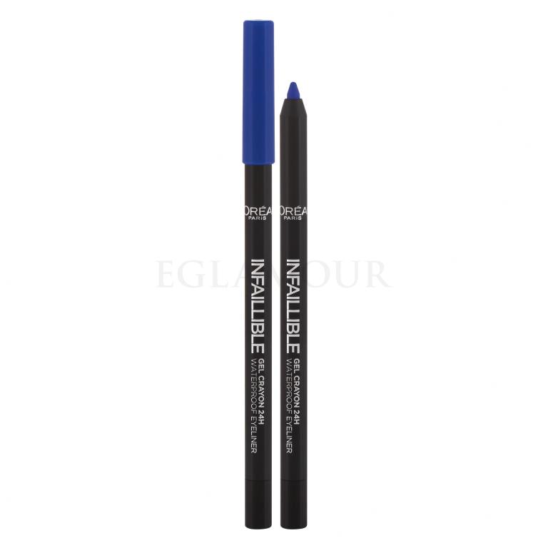 L&#039;Oréal Paris Infaillible Gel Crayon Waterproof Eyeliner Kajalstift für Frauen 1,2 g Farbton  010 I´ve Got The Blue