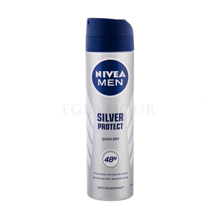 Nivea Men Silver Protect 48h Antiperspirant für Herren 150 ml