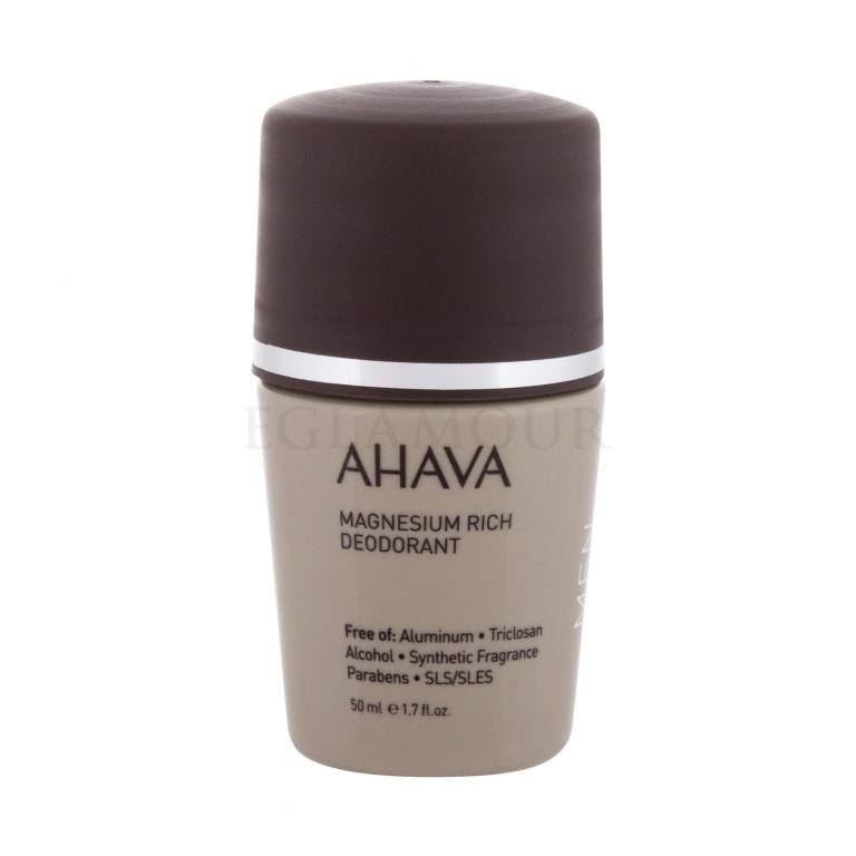 AHAVA Men Time To Energize Magnesium Rich Deodorant für Herren 50 ml