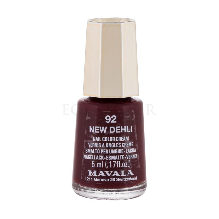 MAVALA Mini Color Cream Nagellack für Frauen 5 ml Farbton  92 New Dehli