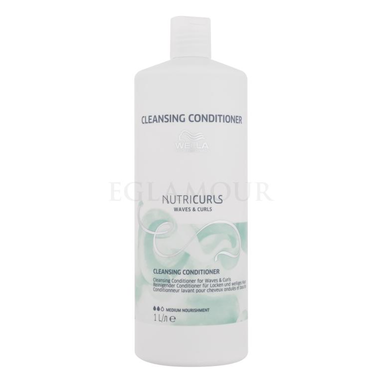 Wella Professionals NutriCurls Cleansing Conditioner Conditioner für Frauen 1000 ml