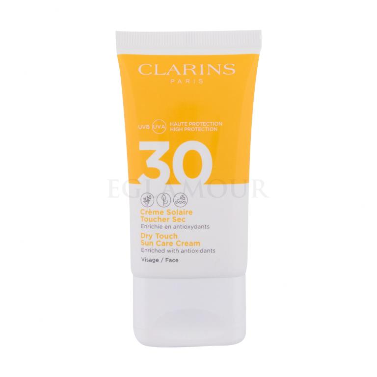 Clarins Sun Care Dry Touch SPF30 Sonnenschutz fürs Gesicht für Frauen 50 ml