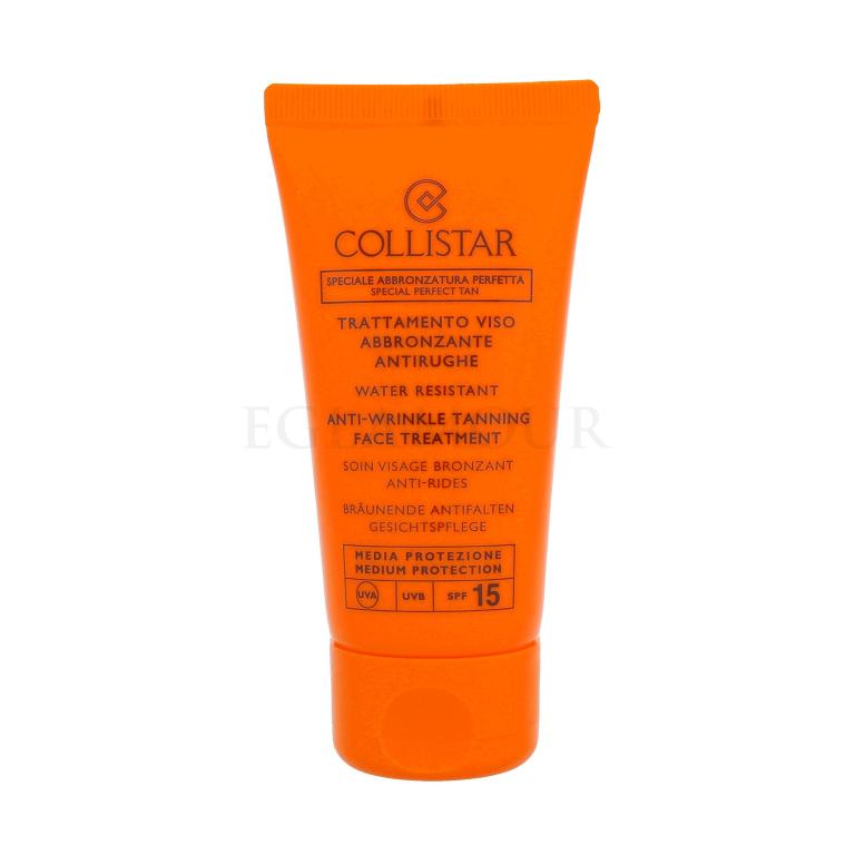 Collistar Special Perfect Tan Tanning Face Treatment SPF15 Sonnenschutz fürs Gesicht für Frauen 50 ml