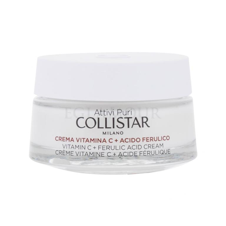 Collistar Pure Actives Vitamin C + Ferulic Acid Cream Tagescreme für Frauen 50 ml