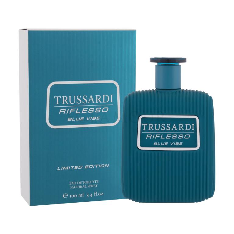 Trussardi Riflesso Blue Vibe Limited Edition Eau de Toilette für Herren 100 ml