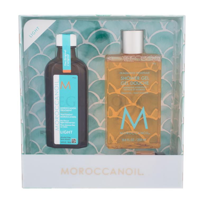Moroccanoil Treatment Light Geschenkset Set Haaröl 100 ml + Duschgel Fragrance Originale 250 ml