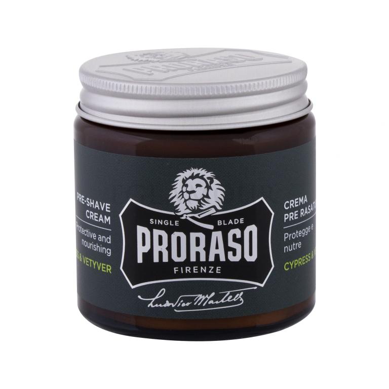 PRORASO Cypress &amp; Vetyver Pre-Shave Cream Pre Shave für Herren 100 ml