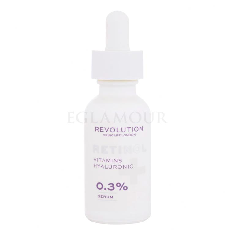 Revolution Skincare Retinol Vitamins Hyaluronic 0,3% Gesichtsserum für Frauen 30 ml
