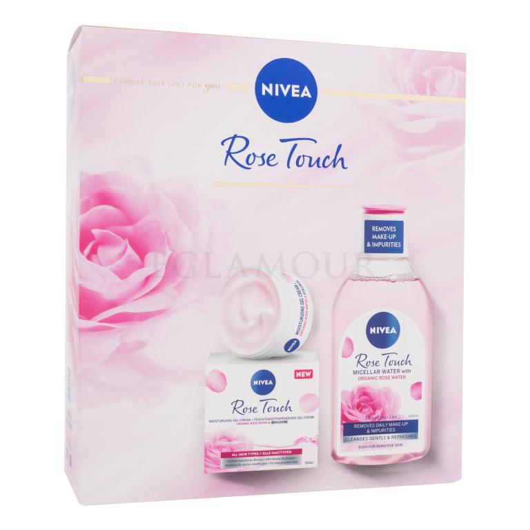 Nivea Rose Touch Geschenkset Tagescreme Rose Touch 50 ml + Mizellenwasser Rose Touch 400 ml