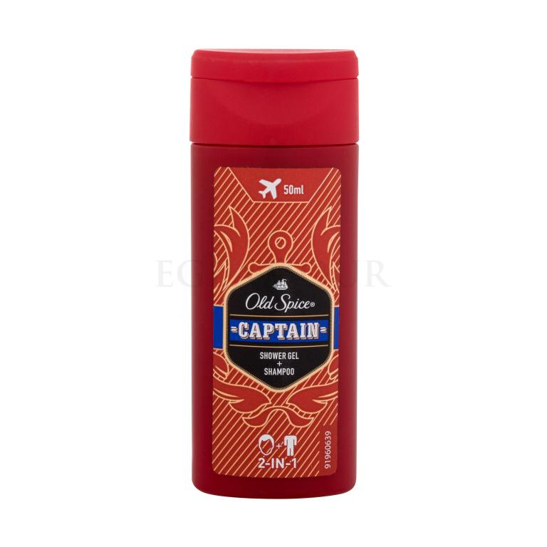 Old Spice Captain 2-In-1 Duschgel für Herren 50 ml