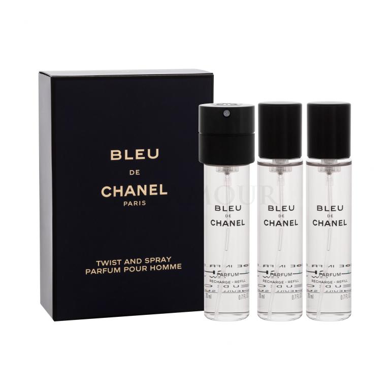 Chanel Bleu de Chanel Parfum für Herren Nachfüllung 3x20 ml