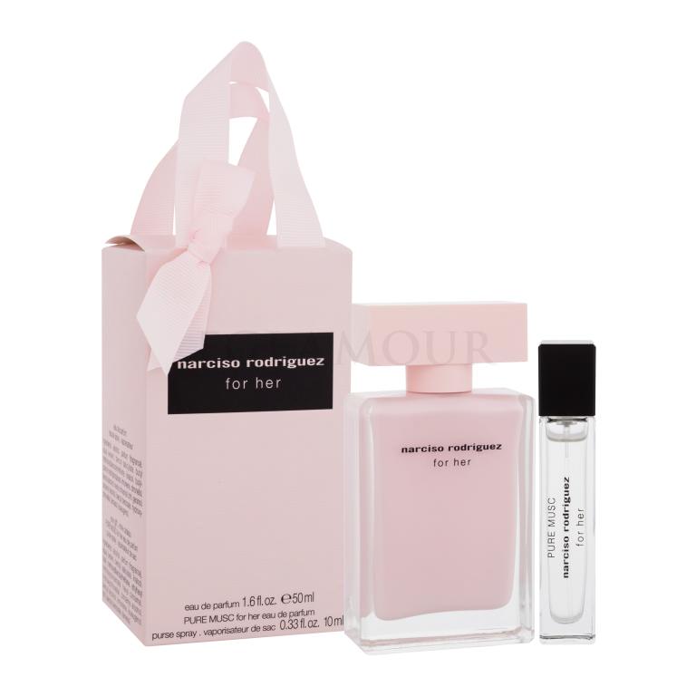 Narciso Rodriguez For Her Geschenkset Eau de Parfum 50 ml + Eau de Parfum For Her Pure Musc 10 ml