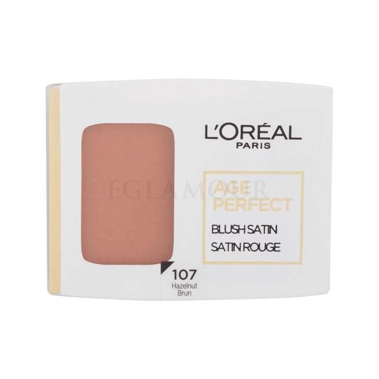 L&#039;Oréal Paris Age Perfect Blush Satin Rouge für Frauen 5 g Farbton  107 Hazelnut