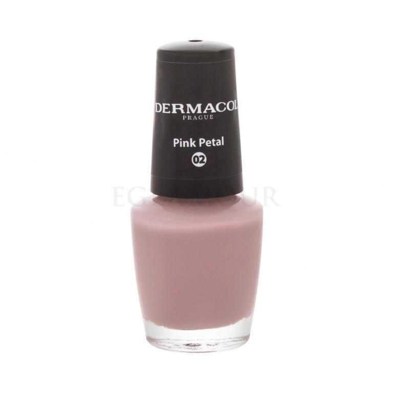 Dermacol Nail Polish Mini Autumn Limited Edition Nagellack für Frauen 5 ml Farbton  02 Pink Petal