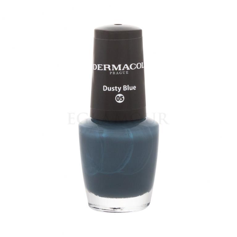 Dermacol Nail Polish Mini Autumn Limited Edition Nagellack für Frauen 5 ml Farbton  05 Dusty Blue
